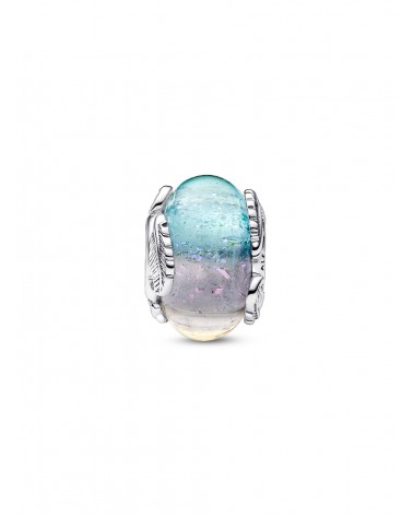 Charm Pandora de Cristal de Murano Pluma Curvada 792577C00 - foto 2