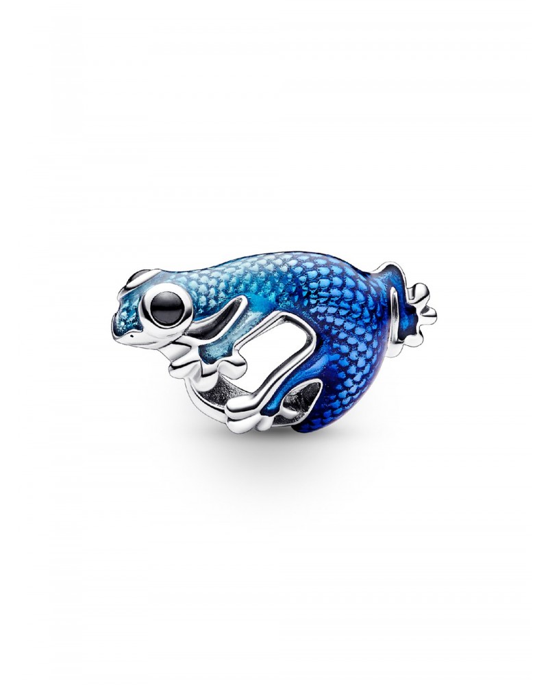 Charm Pandora Geco Azul Metálico 792701C01