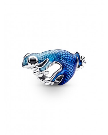 Charm Pandora Geco Azul Metálico 792701C01