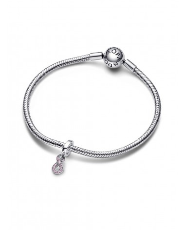 Charm Pandora Colgante Infinito Brillante 792766C01 - foto 3
