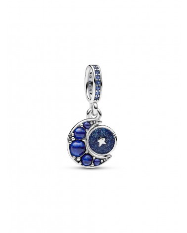 Charm Pandora Colgante Giratorio Luna Brillante 792979C01