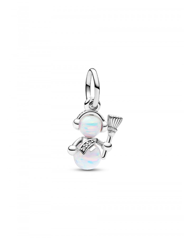 Charm Pandora Colgante Muñeco de Nieve Opalescente 792981C01