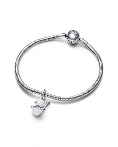 Charm Pandora Colgante Muñeco de Nieve Opalescente 792981C01 - foto 2