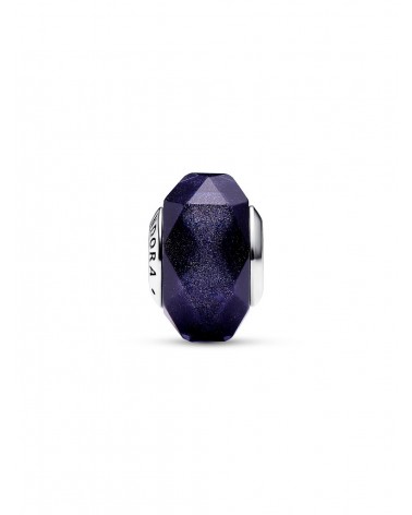 Charm Pandora de Cristal de Murano Azul Facetado 792984C00 - foto 3