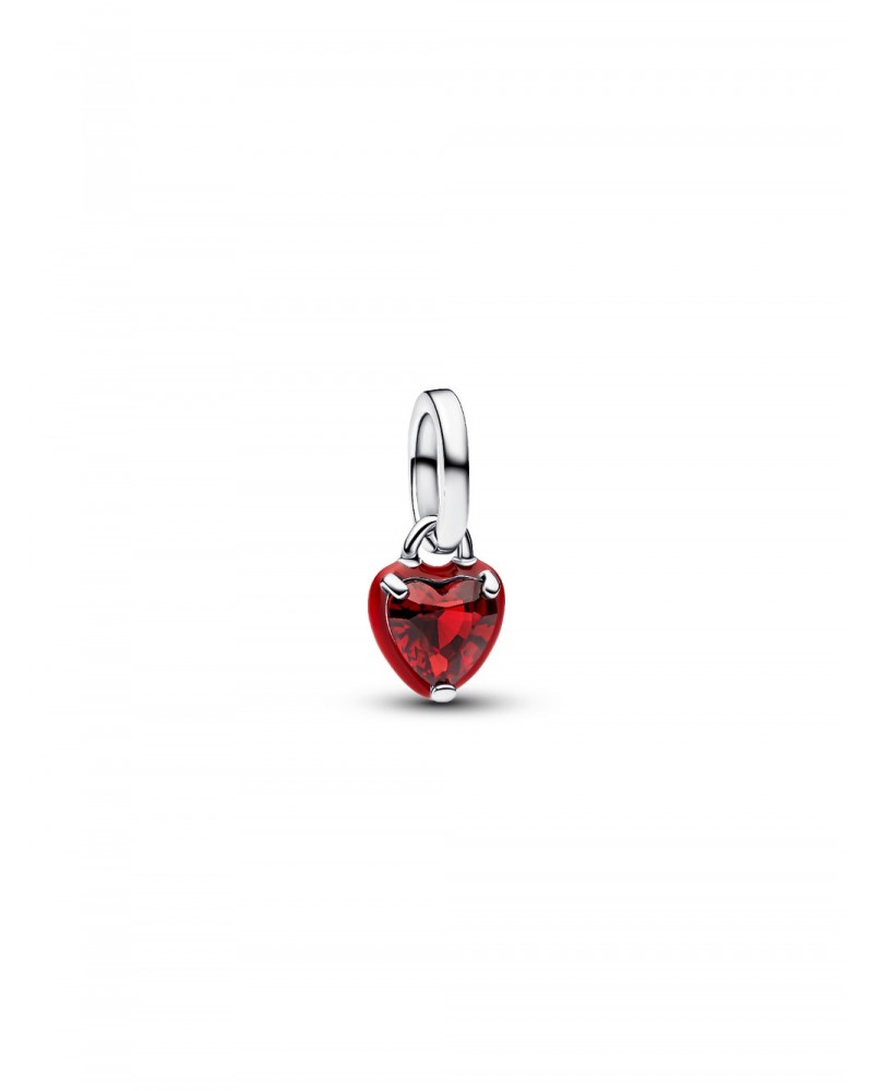 Charm Pandora Mini Colgante Corazón Chakra Rojo 793042C05