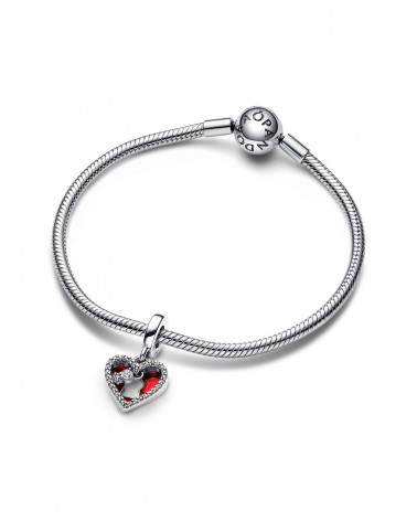 Charm Pandora Colgante Doble Corazón y Ojo de Cerradura 793119C01 - foto 3