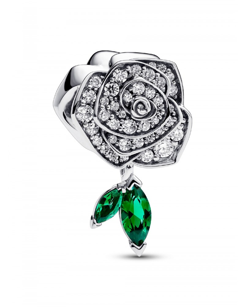 Charm Pandora Rosa Floreciendo Brillante 793201C01