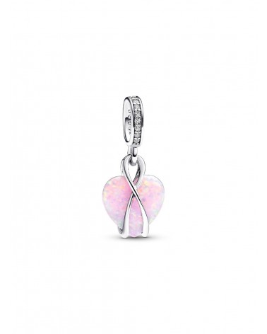 Charm Pandora Colgante Corazón Opalescente Mamá 793202C01