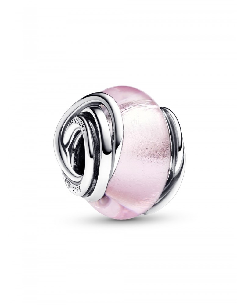Charm Pandora de Cristal de Murano Rosa Envuelto 793241C00