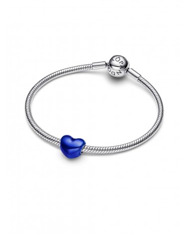 Charm Pandora Corazón Metálico Azul 793337C05 - foto 3