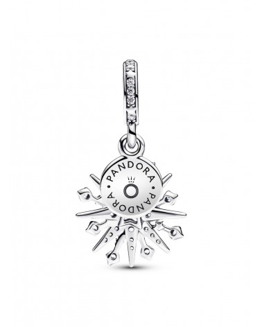 Charm Pandora Doble Colgante Fuegos Artificiales Brillantes 793512C01 - foto 2