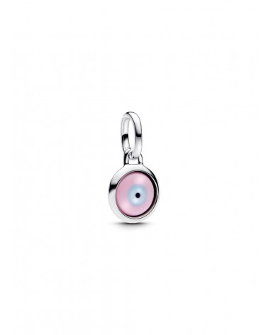Charm Mini Colgante Pandora ME Ojo Turco Grabable de Cristal de Murano 793693C00