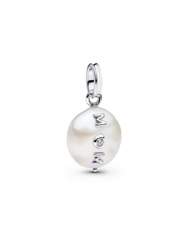 Charm Pandora Colgante Mamá y Perla Barroca Cultivada de Agua Dulce Tratada 793783C01