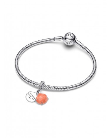 Charm Pandora Colgante Doble Concha Color Coral 793821C01 - foto 2