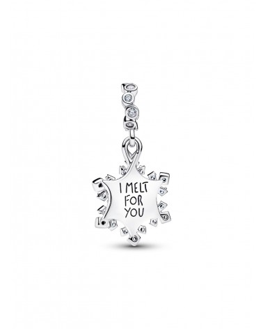 Charm Pandora Colgante Doble Copo de Nieve Opalescente 794142C01 - foto 3