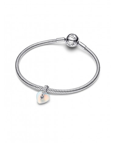 Charm Pandora Colgante Corazón y Estrella Fugaz 794143C01 - foto 3