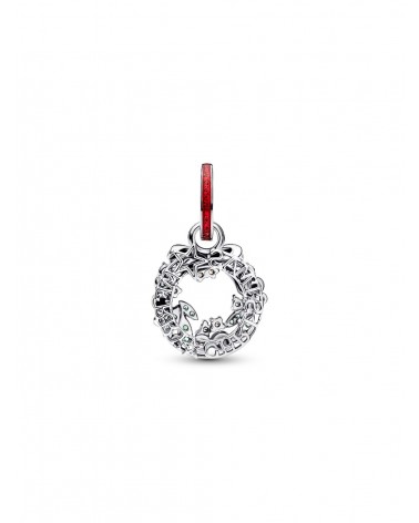 Charm Pandora Colgante Doble Corona Navideña 794238C01 - foto 3