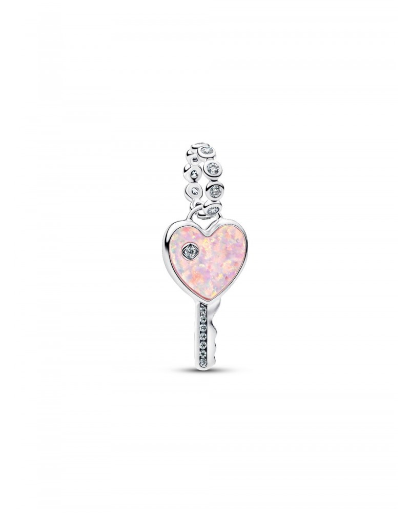 Charm Pandora Colgante Llave Corazón Opalescente 794427C01