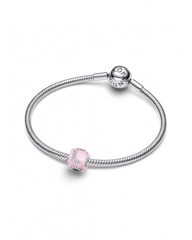 Charm Pandora Cubo Amor Cristal de Murano Rosa 794433C01 - foto 2