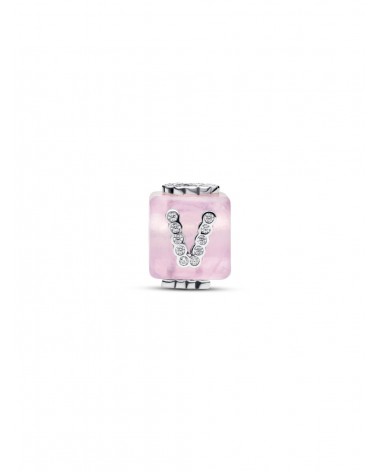 Charm Pandora Cubo Amor Cristal de Murano Rosa 794433C01 - foto 3