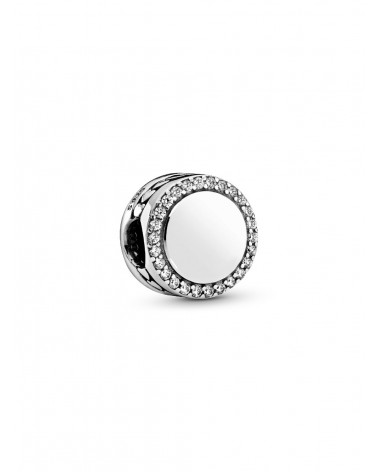 Charm Pandora de Botón Brillante para Grabar 798747C01