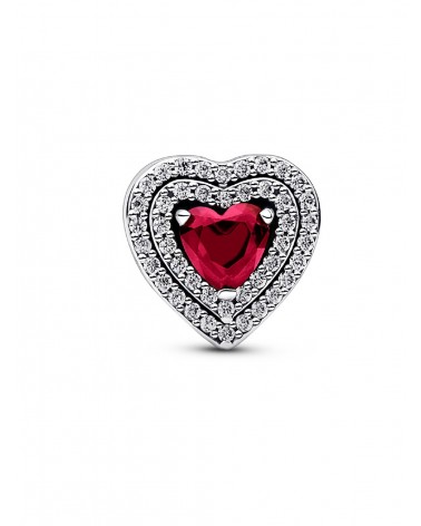 Charm Pandora Corazón Nivelado Rojo Brillante 799218C02 - foto 3