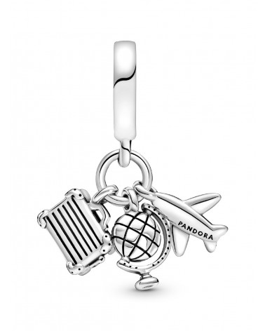 Charm Pandora Colgante Avión, Globo Terráqueo y Maleta 799435C01 - foto 2