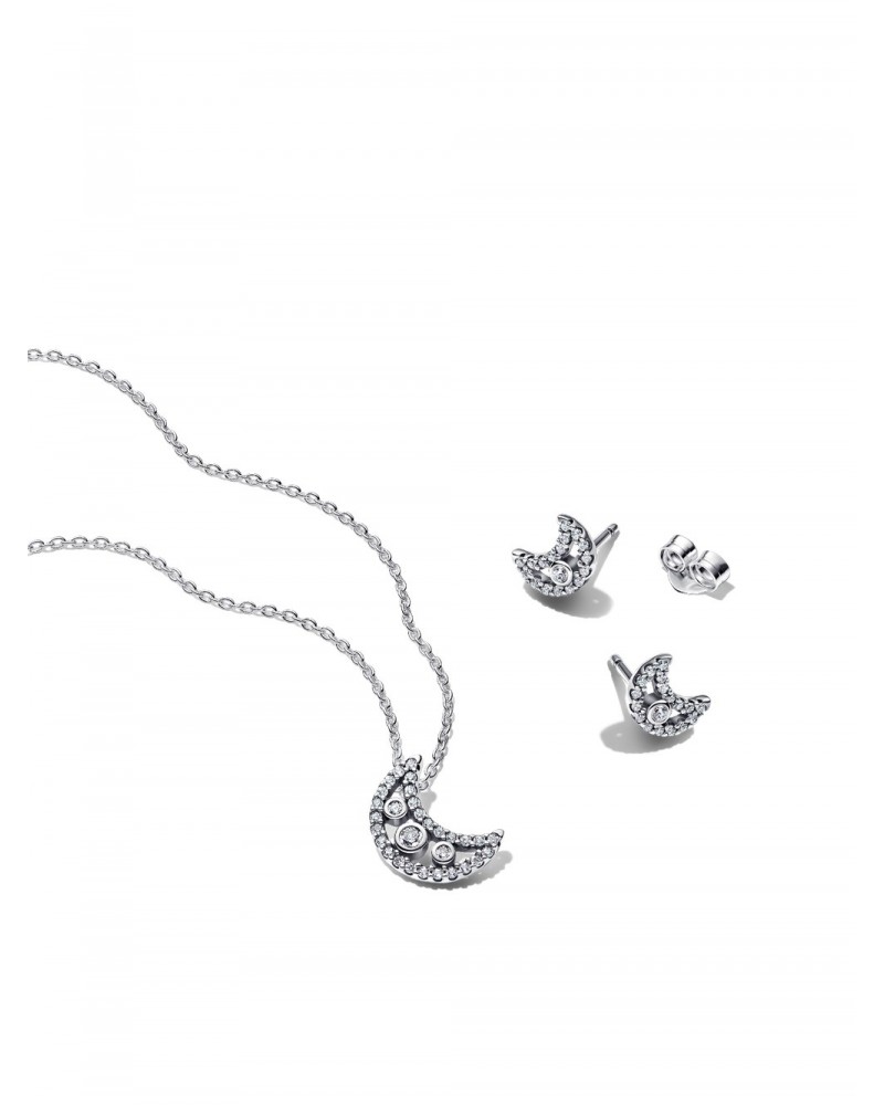 Conjunto de Regalo Collar y Pendientes Luna Pandora BG1025001