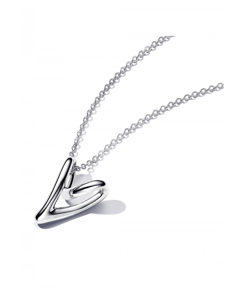 Collar Pandora Corazón Forma Orgánica 393272C00-70