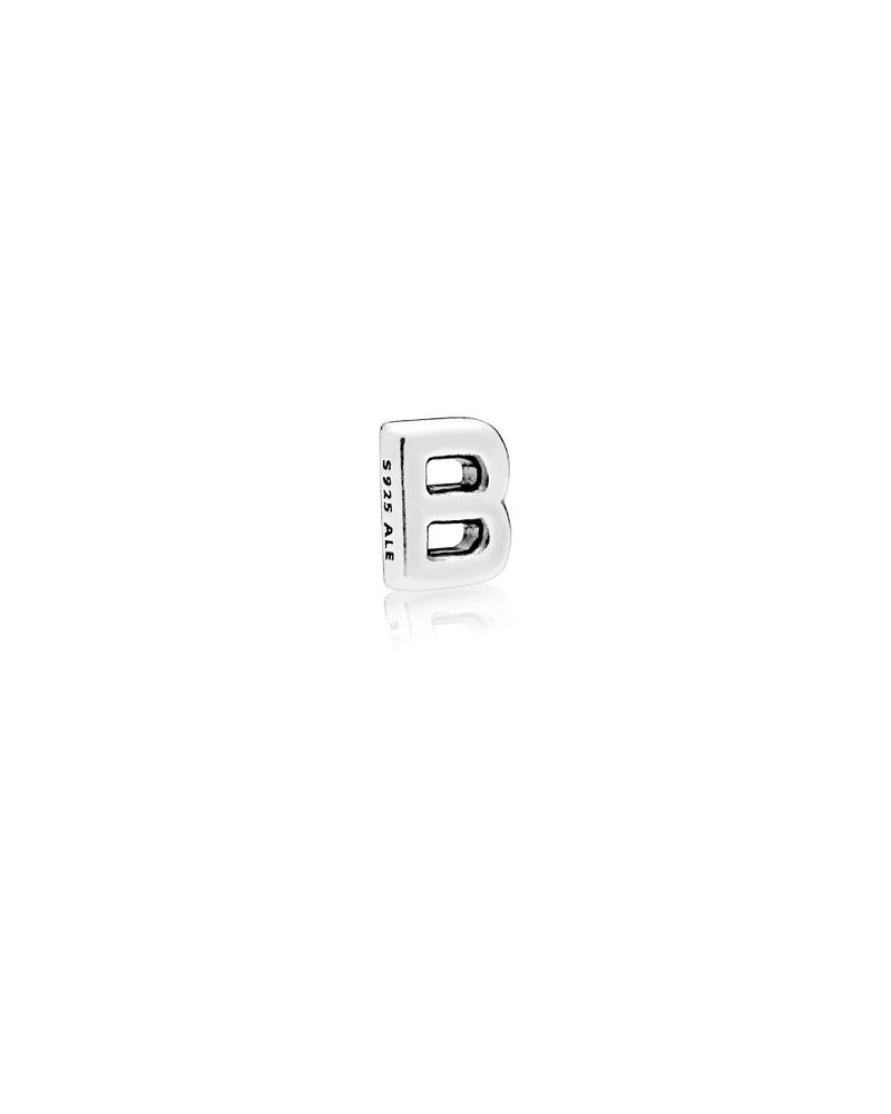 Petite Pandora letra B para locket, inicial 797319
