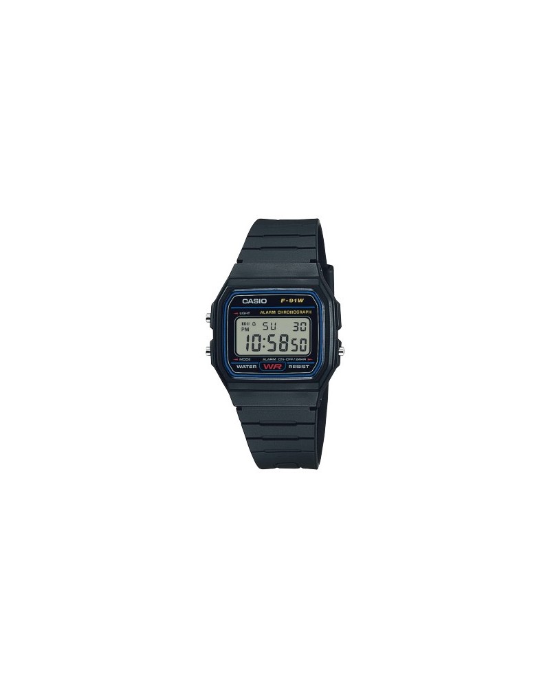 Reloj Casio Collection F-91W-1YEG