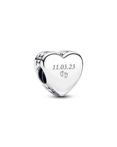 Charm Pandora Corazón Grabable 792015 - foto 2