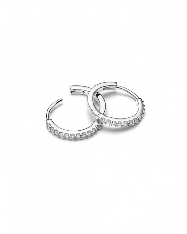 Pendientes de aro Mini Brillantes Pandora 294649C01 - foto 2