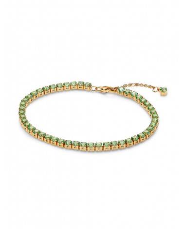 Pulsera Pandora de Tenis Verde Brillante 561469C02
