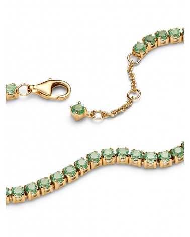Pulsera Pandora de Tenis Verde Brillante 561469C02 - foto 2