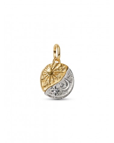 Charm Pandora Medallón Sol y Luna 763977C01