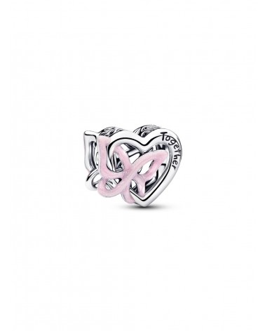 Charm Pandora Corazón y Mariposa Entrelazados 794475C01