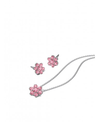 Conjunto de regalo Flor Rosa Brillante Pandora BE2611