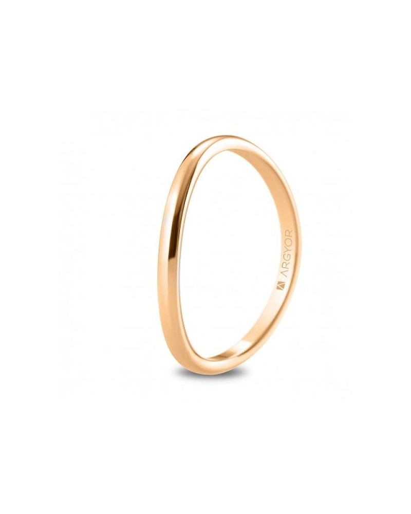 ANILLO ORO ROSA 18 KILATES