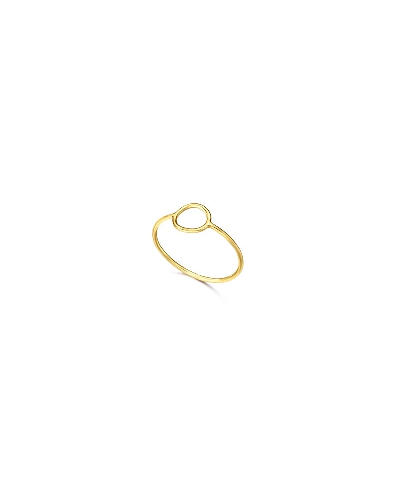 ANILLO ORO ROSA TRENZADO