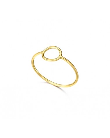 ANILLO ORO CIRCULO