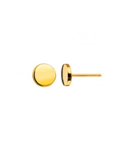 PENDIENTE ORO 18K REDONDO GEOR