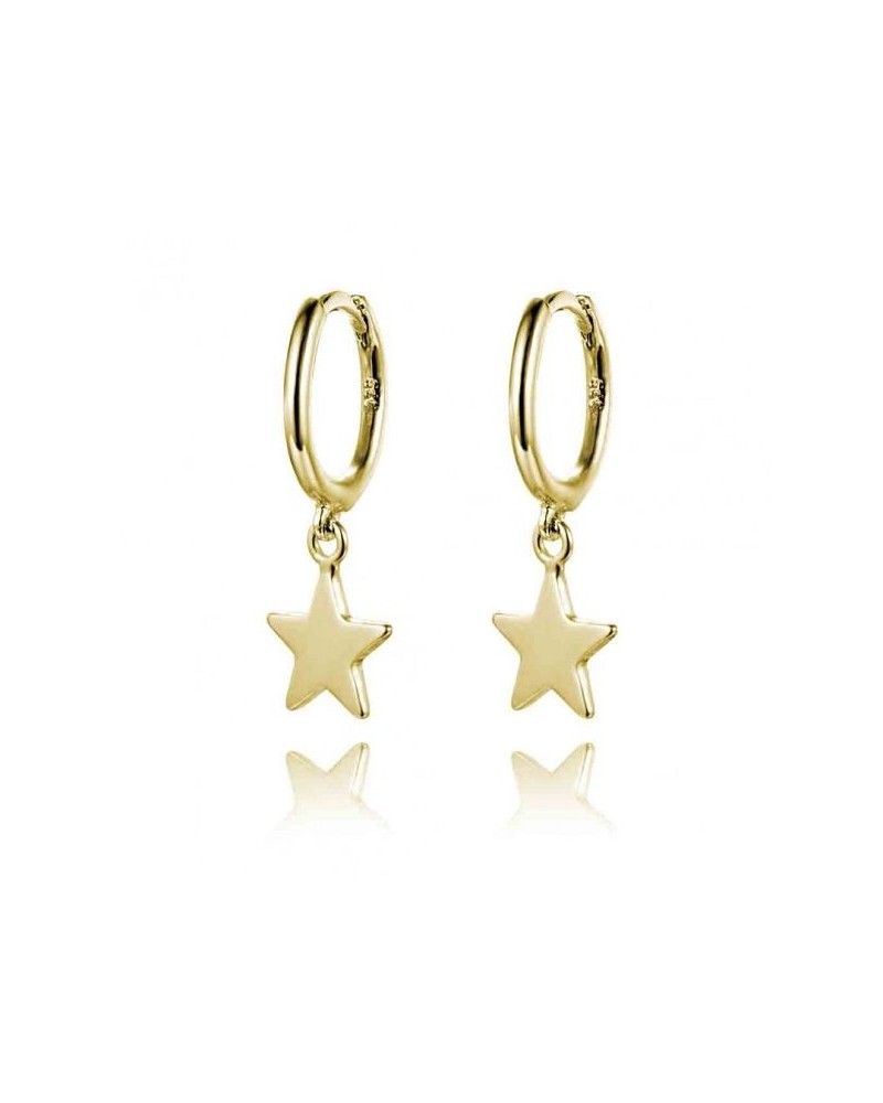 PENDIENTES PLATA STAR