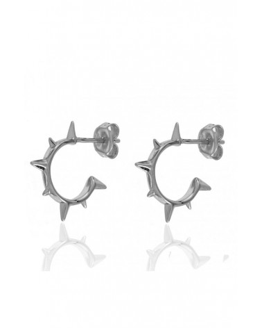 PENDIENTES ARO PLATA MODERNOS