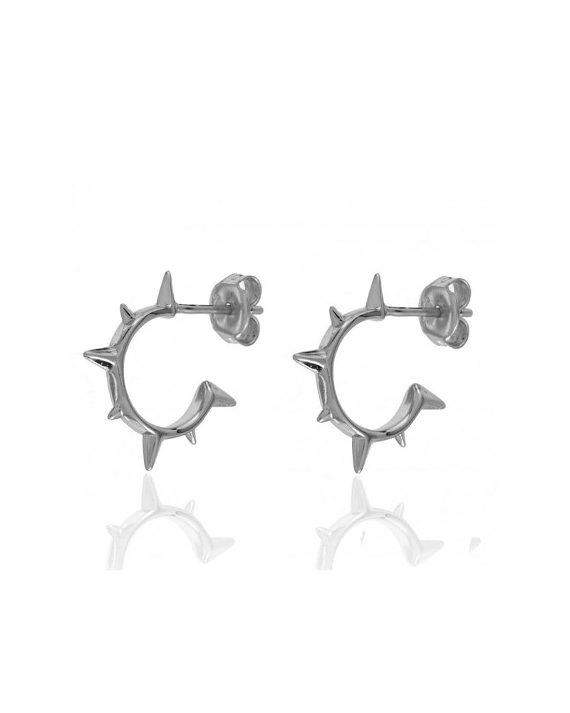 PENDIENTES ARO PLATA MODERNOS