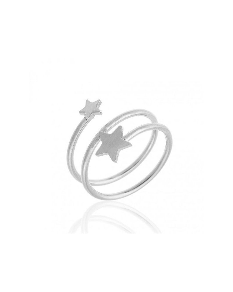 ANILLO ESPIRAL PLATA