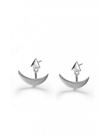 PENDIENTES EAR CUFF PLATA