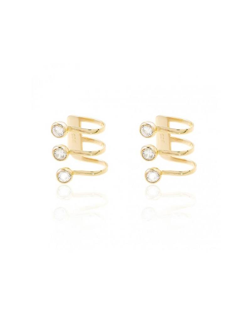 PENDIENTES EAR CUFF DORADOS