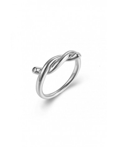 ANILLO PLATA NUDO