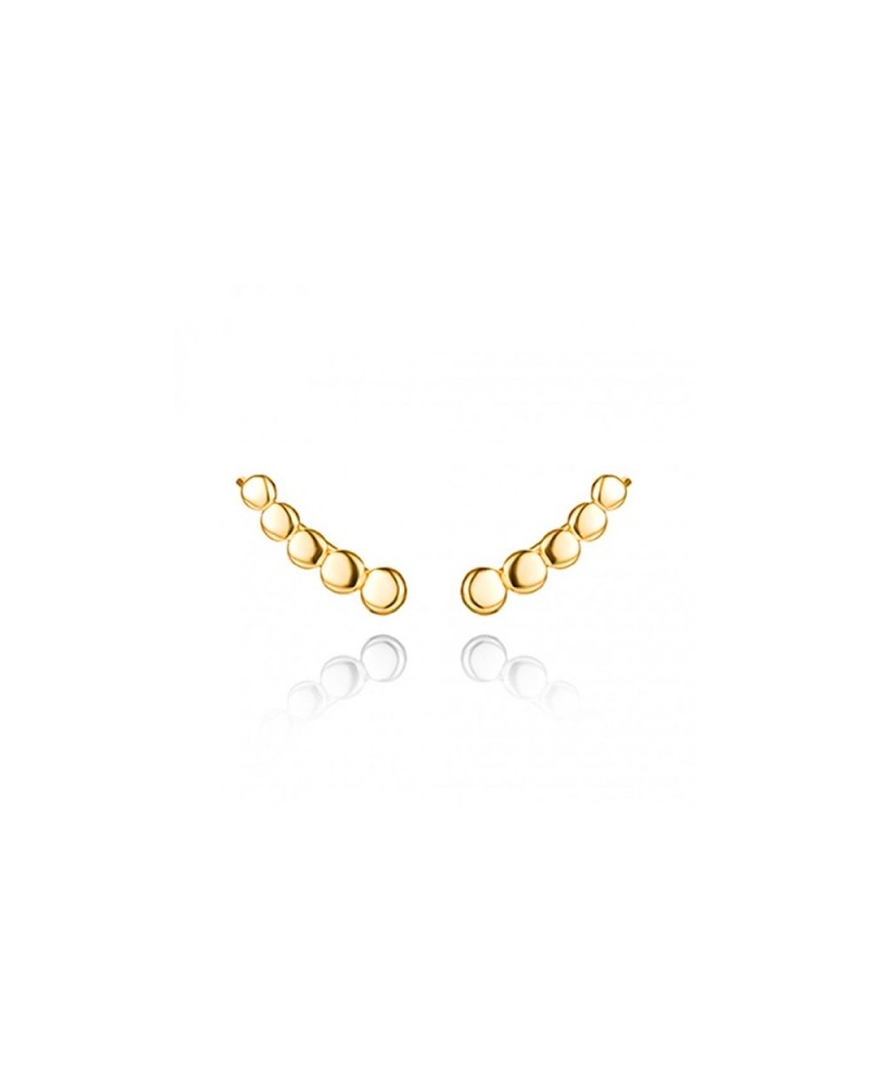 PENDIENTES TREPADORES DORADOS